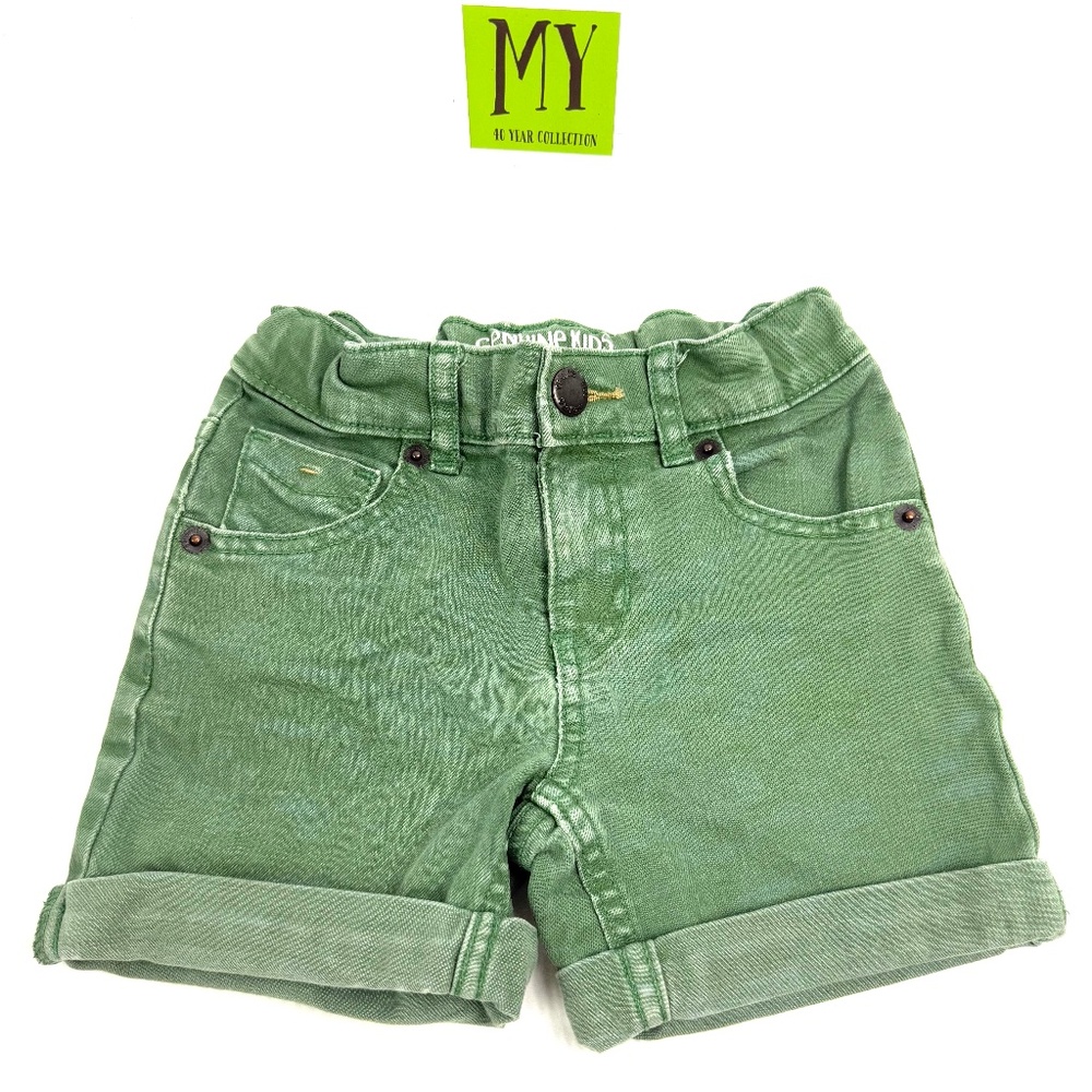 Genuine Kids from OshKosh Boys 2T Green Denim Shorts